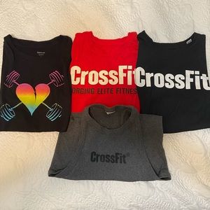 Set of 4 Crossfit shirts